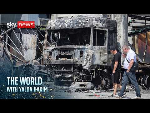 The Ukrainian fortress cities being hammered by Russia | The World with Yalda Hakim