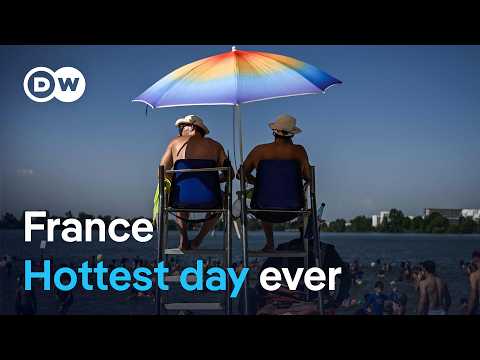 France records hottest night and day as Europe heatwave spreads | DW News