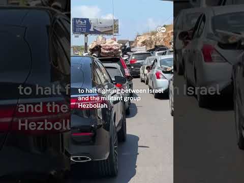 Ceasefire encourages displaced Lebanese to return home to south | DW News