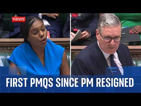 Badenoch tells Starmer he’s been ‘betrayed’ for Burnham’s ‘eyelashes and black t-shirt’ | PMQs