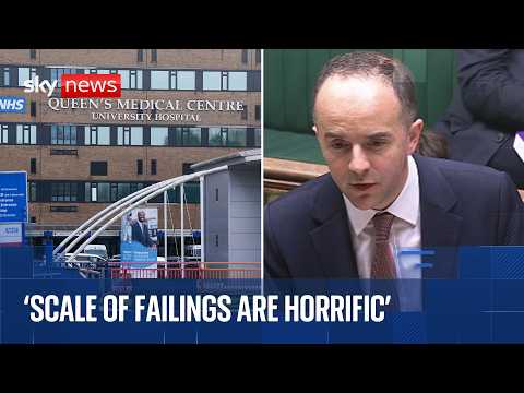 Health Secretary apologises on behalf of NHS to Nottingham maternity families after report released