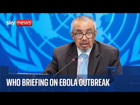 WHO officials hold news conference on Ebola outbreak