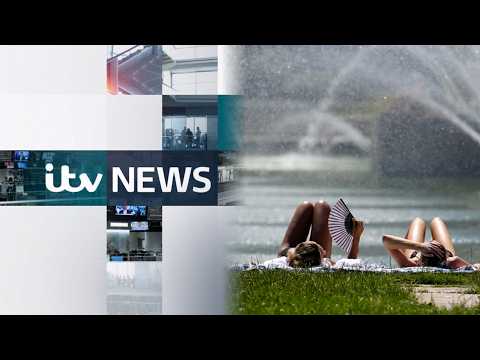 Watch ITV Evening News LIVE as UK records hottest June day ever