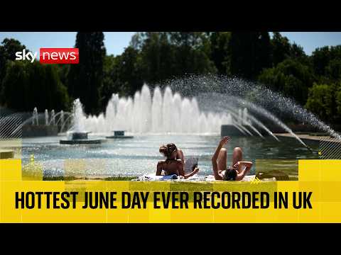 Red ‘danger to life’ warning extended as extreme heat hits the UK