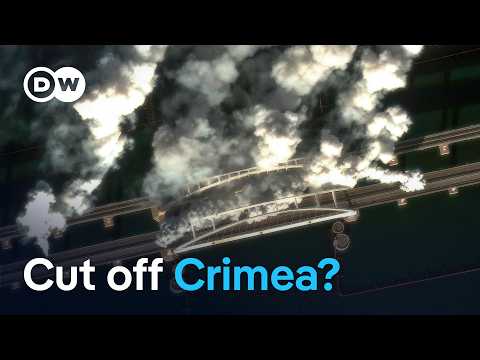 Can Ukraine isolate Crimea – or even retake the Russian-occupied peninsula? | DW News