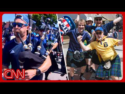 Scotland’s ‘Tartan Army’ takes over Miami & more World Cup highlights