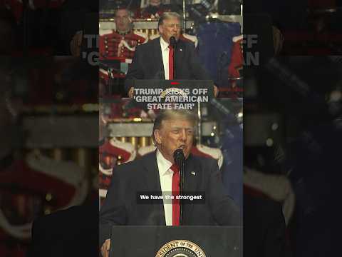 Trump kicks off ‘Great American State Fair’