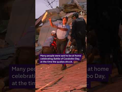 At least 32 dead in Venezuela earthquakes