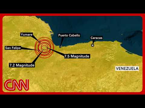 Venezuela rocked by back-to-back 7.5 and 7.2 earthquakes