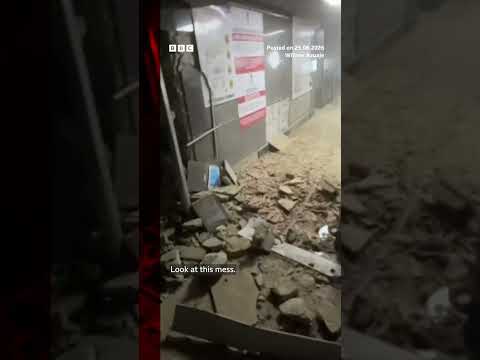 Moment airport damaged in Venezuela earthquake. #Venezuela #Earthquake #BBCNews
