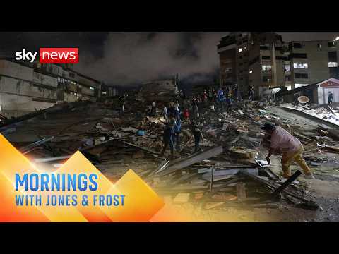 ‘High casualties’ feared after back-to-back tremors hit Venezuela | Mornings with Jones and Frost