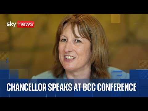 Rachel Reeves speaks at BCC conference