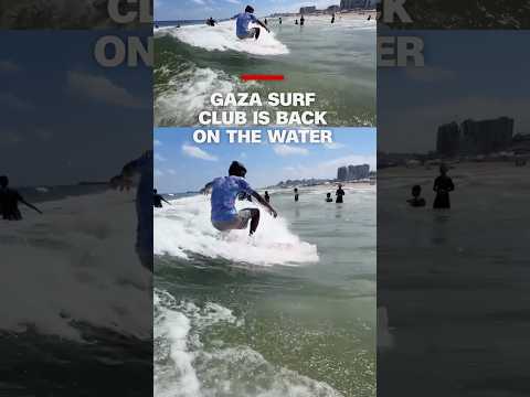 Gaza Surf Club is back on the water