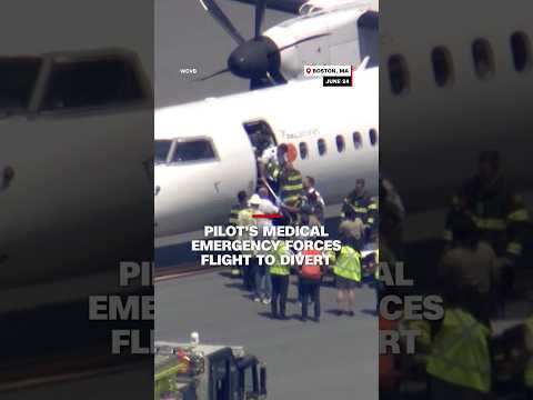 Pilot’s medical emergency forces flight to divert