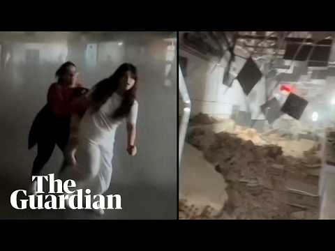 ‘It’s shaking!’: Inside Venezuelan airport as it’s hit by an earthquake