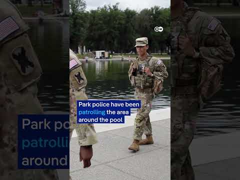 Arrests made over Washington reflecting pool ‘vandalism’ | DW News