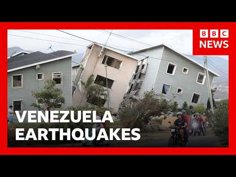 Rescuers searching rubble after Venezuela’s strongest earthquake since 1900 | BBC News