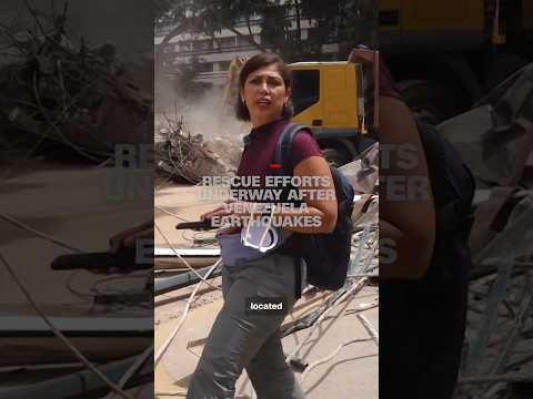 Rescue efforts underway after Venezuela earthquakes
