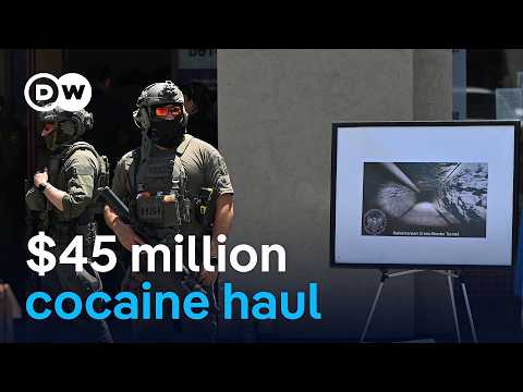 High-tech drug tunnel discovered between Mexico and California | DW News