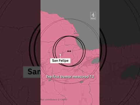 Aftermath of ‘national disaster’ earthquakes in Venezuela