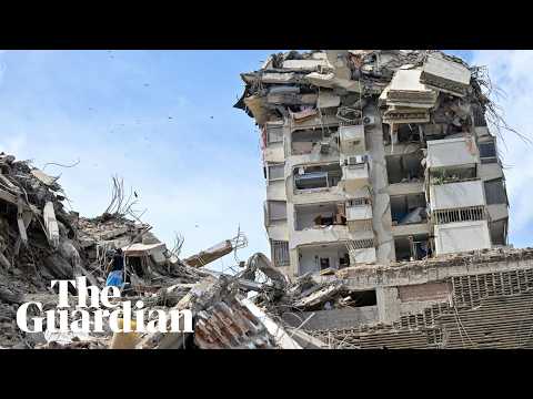 Aerial footage shows scale of destruction after deadly earthquakes in Venezuela