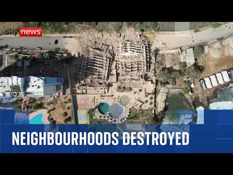Venezuela earthquakes destroy hundreds of buildings in seconds, Sky News analysis shows