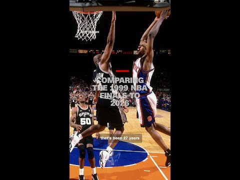Comparing the 1999 NBA Finals to 2026