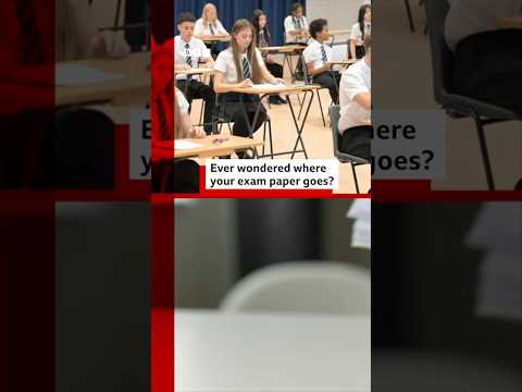 Where does your exam paper actually go? #BBCNews