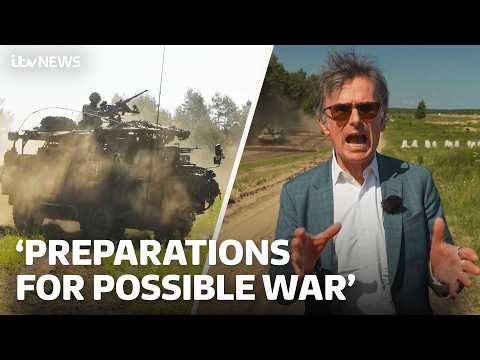 We witnessed UK and US military drills near Russian border