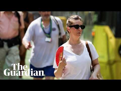 Europeans voice concerns amid sweltering heatwave