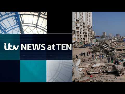 Latest on the rescue efforts in Venezuela: Watch Friday’s ITV News at Ten
