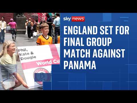Injury blow for England as fans prepare for World Cup match against Panama