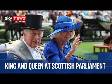King and Queen attend the opening of Scottish Parliament’s seventh session