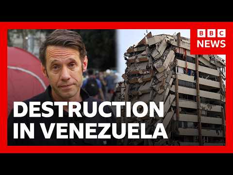 Destruction in Venezuela after deadly earthquakes | BBC News