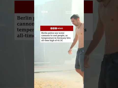 Heatwave breaks records in Germany, Denmark and Czech Republic. #BBCNews