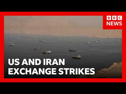 US and Iran exchange strikes and accuse each other of violating ceasefire | BBC News