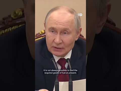 Russian President Putin acknowledges fuel supply problems | DW News
