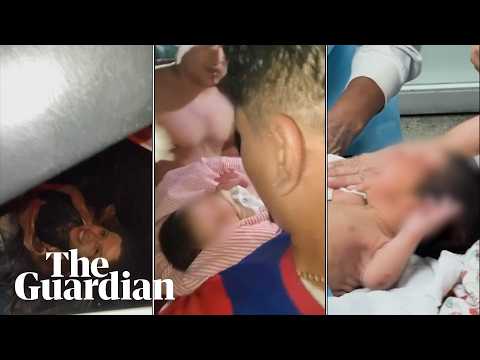 Mother and baby rescued from rubble 32 hours after Venezuela earthquakes
