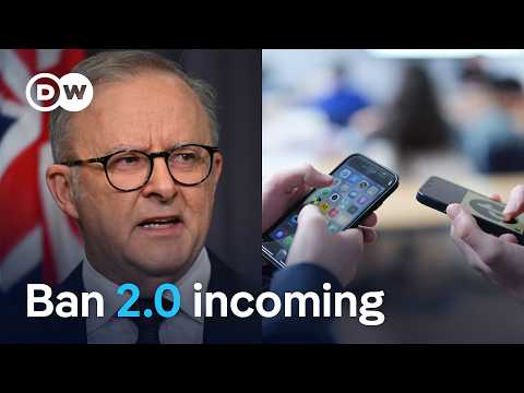 Australia to double down on big tech over social media ban on under-16s | DW News