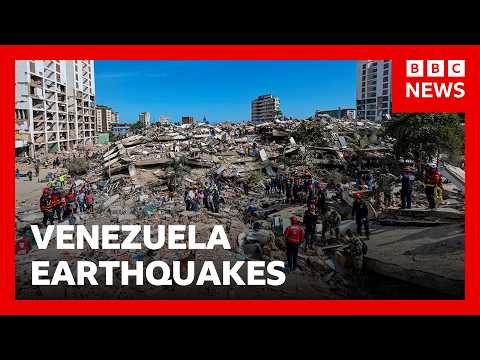At least 1,450 killed in Venezuela earthquakes as rescue teams’ hopes fading | BBC News