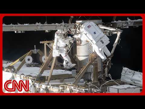 Live: NASA astronauts’ spacewalk to repair malfunctioning ISS equipment
