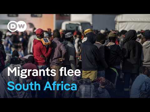 Vigilante deadline drives migrant exodus from South Africa | DW News