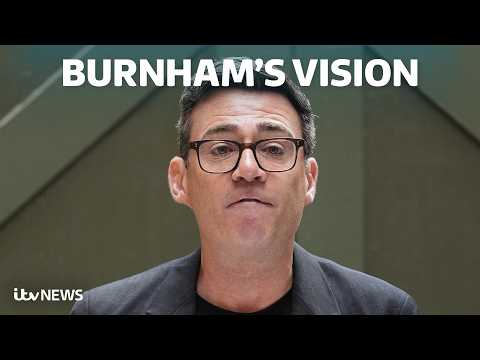 Potential Prime Minister Andy Burnham gives first glimpse of plans for power