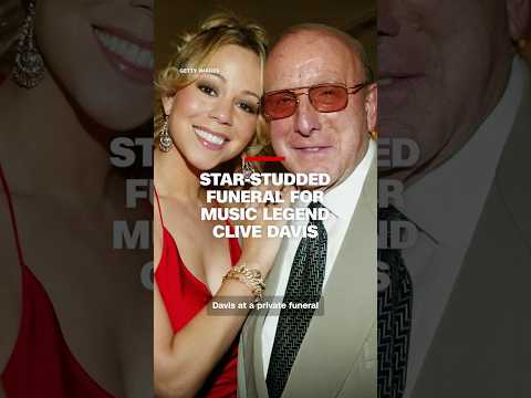 Star-studded funeral for music legend Clive Davis