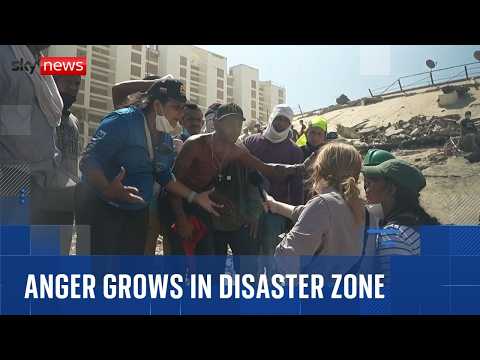 Fury and grief in Venezuela’s earthquake red zone as survivors plead for help