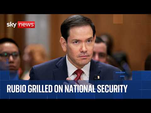 Marco Rubio questioned on national security in Congress