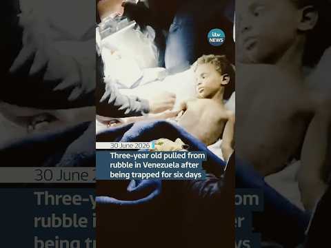 Three-year old pulled from rubble in Venezuela # Venezuela