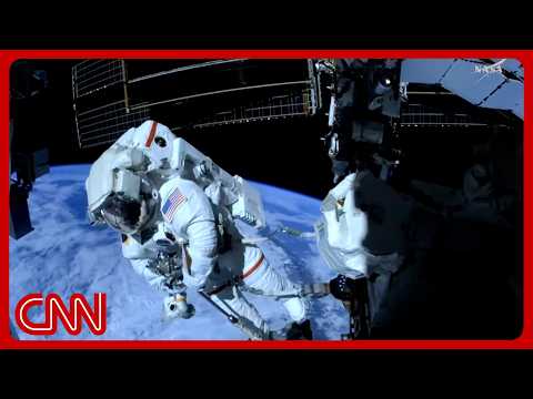 NASA astronauts’ spacewalk to repair malfunctioning ISS equipment