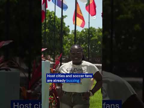 Teams from around the world arrive in the US for the FIFA World Cup | DW News