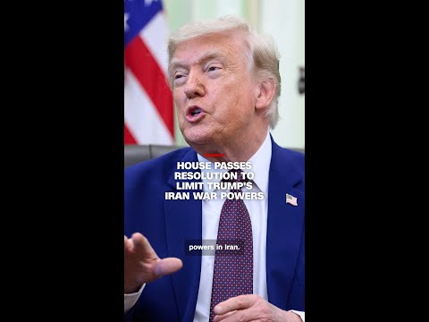 House passes resolution to limit Trump’s war powers